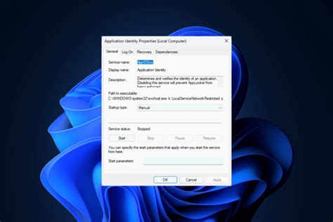 Cannot start a Go application exe as a windows services.